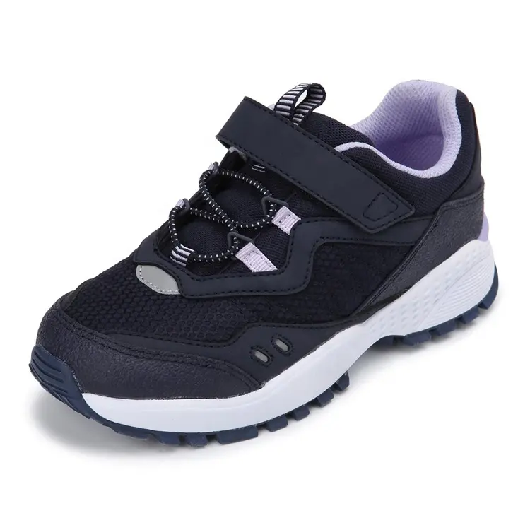 China New Style Paste Buckle Casual Sport Shoes Walking Shoes For Kids